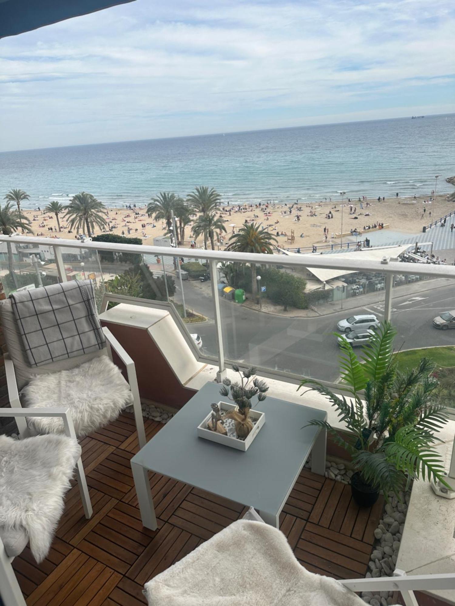 Postiguet Beach Flat Alicante Exteriör bild